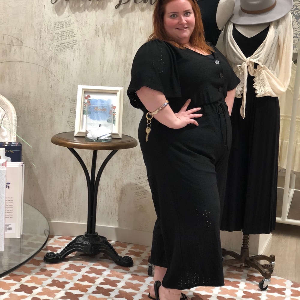 Black jumpsuit